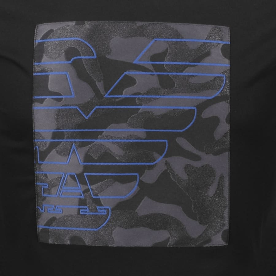 Alternative Image for ProductEmporio Armani Crew Neck Logo T Shirt Black3